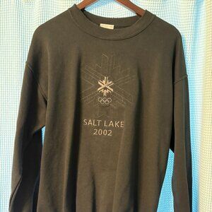 Salt Lake 2002 Black Sweatshirt, Size Medium